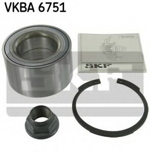 Комплект підшипника маточини колеса SKF VKBA 6751 (фото 1)