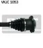 Вал приводний VAG SKF VKJC 1053 (фото 3)