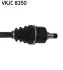 Вал SKF VKJC8350 (фото 3)