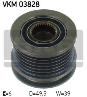 Шкив приводного пояса SKF VKM 03828