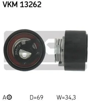 Фото ролик ремня грм натяжной LANDROVER Discavery/RangeRover "2,7-3,0HDI "04>> SKF VKM13262 Ролик ремня грм натяжной LANDROVER Discavery/RangeRover "2,7-3,0HDI "04>> SKF VKM13262
