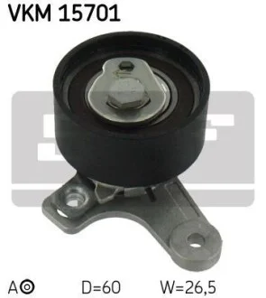 Ролик ремня грм натяжной CHEVROLET/OPEL Captiva/Cruze/Epica/Antara \&#039;\&#039;2,0D \&#039;\&#039;06&gt;&gt; SKF VKM15701 (фото 1)