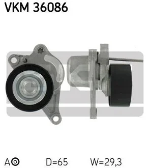 Ролик натяжний. гладкий генератор 2.3dCi 10- SKF VKM 36086