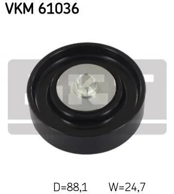 Ролик модуля натягувача ременя SKF VKM 61036 (фото 1)
