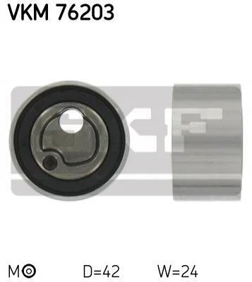 Ролик ременя грм натяжний SUZUKI Swift "1,0/1,3L "85-05 SKF VKM76203 (фото 1)