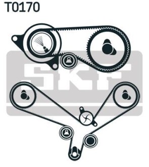 Комплект (ремень+ролики)) SKF VKMA 01952 (фото 1)