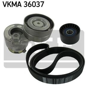 Ремонтний комплект для заміни паса газорозподільчого механізму SKF VKMA36037 (фото 1)