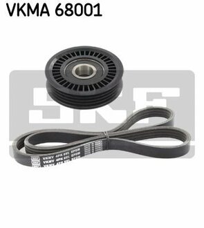 Комплект (ремень+ролики)) SKF VKMA 68001