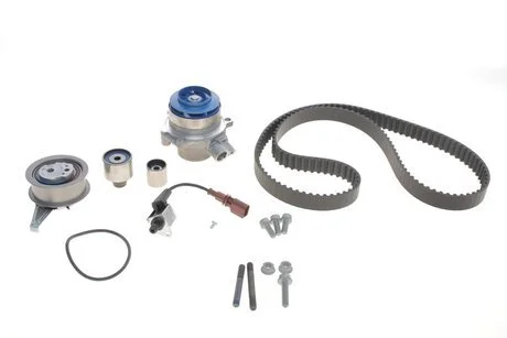 Комплект ГРМ + помпа з датчиком VW Caddy 2.0TDI 15-/Golf VII 1.6TDI/2.0TDI 12- SKF VKMC01278