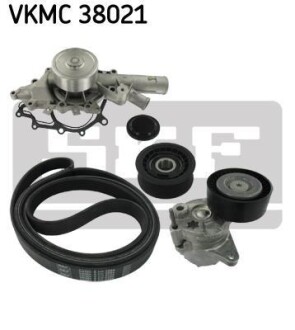 Комплект водяного насоса / ручейковых ремней SKF VKMC38021