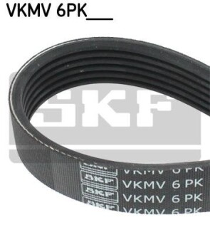 Полікліновий ремінь SKF VKMV 6PK1548 (фото 1)