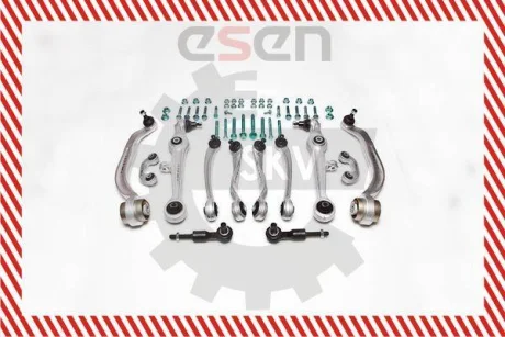 Важіль підвіски - Комплект AUDI A4 Passat B5 B6 13 Елементів SKV 04SKV100
