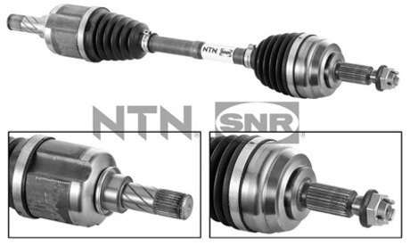 Привідний вал SNR NTN DK55014