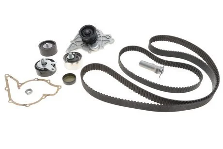 Комплект пасу ГРМ з насосом Audi A4/VW Passat 25T SNR NTN KDP457.480
