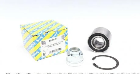 Підшипник маточини CHEVROLET AVEO 06- задн. міст (SNR) SNR NTN R190.07