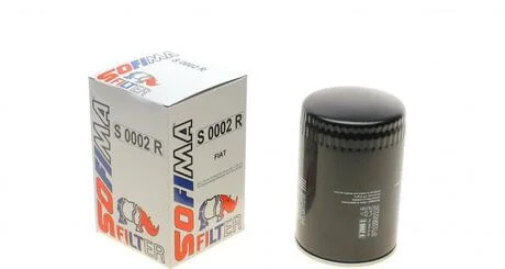 Фильтр масляный FIAT/PEUGEOT "2,3-2,8 "02>> SOFIMA S0002R