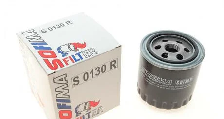 Фільтр масляний CITROEN/PEUGEOT "1,6-2,5 "87-02 SOFIMA S0130R