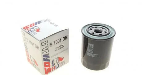 Фільтр масляний MISTUBISHI/HYUNDAI "1,8-2,5 "96-06 SOFIMA S1001DR