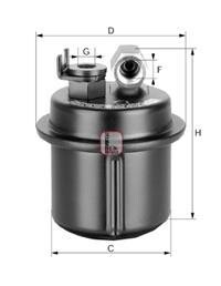 Фильтр топливный SOFIMA S1537B