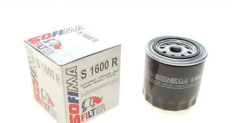 Фільтр масляний LADA2101-07/TOYOTA/RENAULT "1,5-2,5 "87-05 SOFIMA S1600R