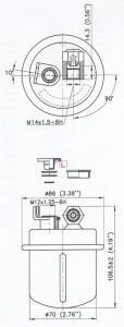 Фильтр топливный SOFIMA S1617B