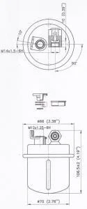 Фільтр паливний SOFIMA S1618B