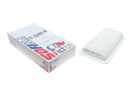 Фильтр воздушный TOYOTA "1,6-2,4 "03-08 SOFIMA S3289A
