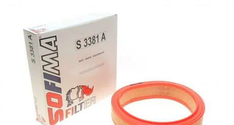 Фільтр повітряний SEAT/SKODA "1,0-1,4 "93-04 SOFIMA S3381A