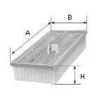 Фильтр воздушный OPEL/CHEVROLET "1,4-1,8 "11>> SOFIMA S3422A