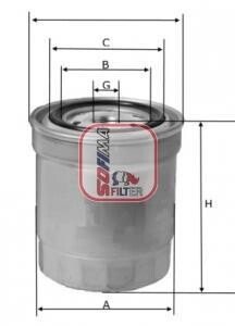 Фільтр паливний SOFIMA S 4083 NR