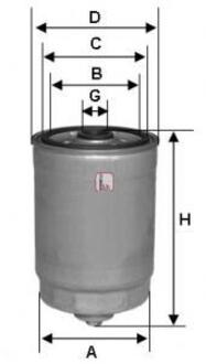 Фильтр топливный SOFIMA S 4441 NR (фото 1)
