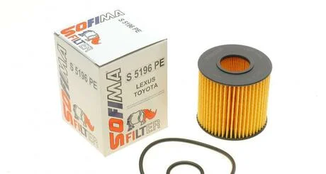 Фільтр масляний TOYOTA/LEXUS Camry VIII/RAV4 IV/Alphard II/ES serie/NX serie/NX serie SOFIMA S5196PE