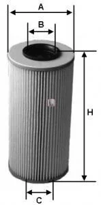 Фільтр масляний SOFIMA S5583PO
