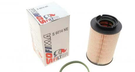 Фільтр паливний VW/AUDI/SKODA "2,0 "04-10 SOFIMA S6014NE