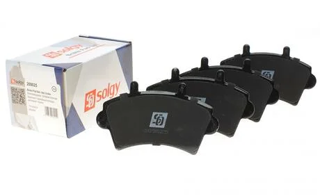 Колодки тормозные Solgy 209025
