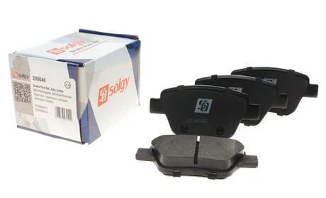 Колодки тормозные Solgy 209046