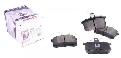 Гальмівні колодки Solgy 209058