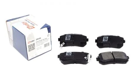 Гальмівні колодки Solgy 209154