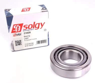 Підшипник (25x52x1625) Solgy 214026