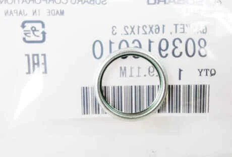 Кільце ущільнювальне SUBARU 80391-6010