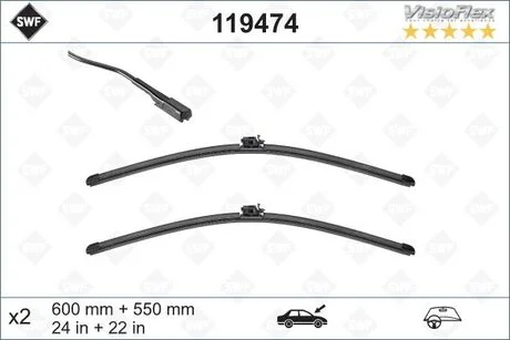 Щітка склоочисника SWF 119474