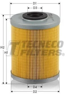 Фільтр паливний (система Bosch – висота 93мм).)) TECNECO GS0453