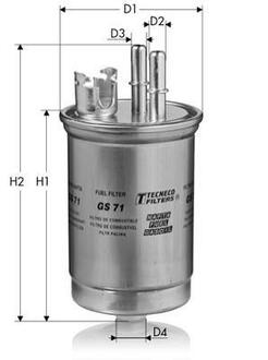 Фильтр топливный TECNECO GS71 (фото 1)