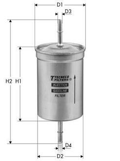Фильтр топливный TECNECO IN70 (фото 1)