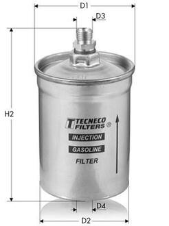 Фильтр топливный DB W124 230-260E W202 180-280 -94 TECNECO IN87 (фото 1)
