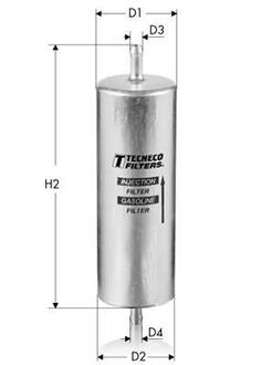 Фильтр топливный Bmw 730I/740I 92- 750I/850I 89- TECNECO IN97