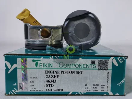 Поршень із пальцем (к-кт на двигун) 2AZFE, TEIKIN 46343STD