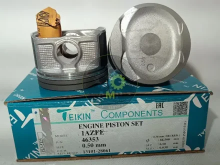 Поршень ДВС 0.5 (4шт.+пальцы) Toyota (1AZFE) RAV4, Avensis, Camry (01-) 2.0 DOHC 16V TEIKIN 46353-050