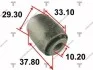 Сайлентблок важеля honda 16v civic 87-91 TENACITY AAMHO1033 (фото 1)