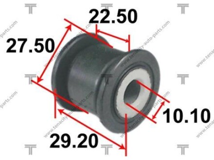 Втулка рейки рулевой honda k12 civic 05-11 TENACITY AAMHO1058